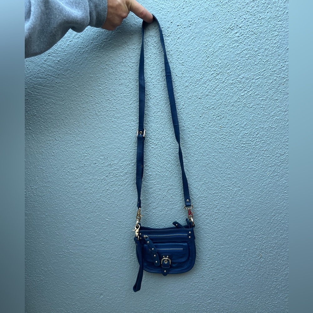 Junior Drake Navy Cross Body Purse